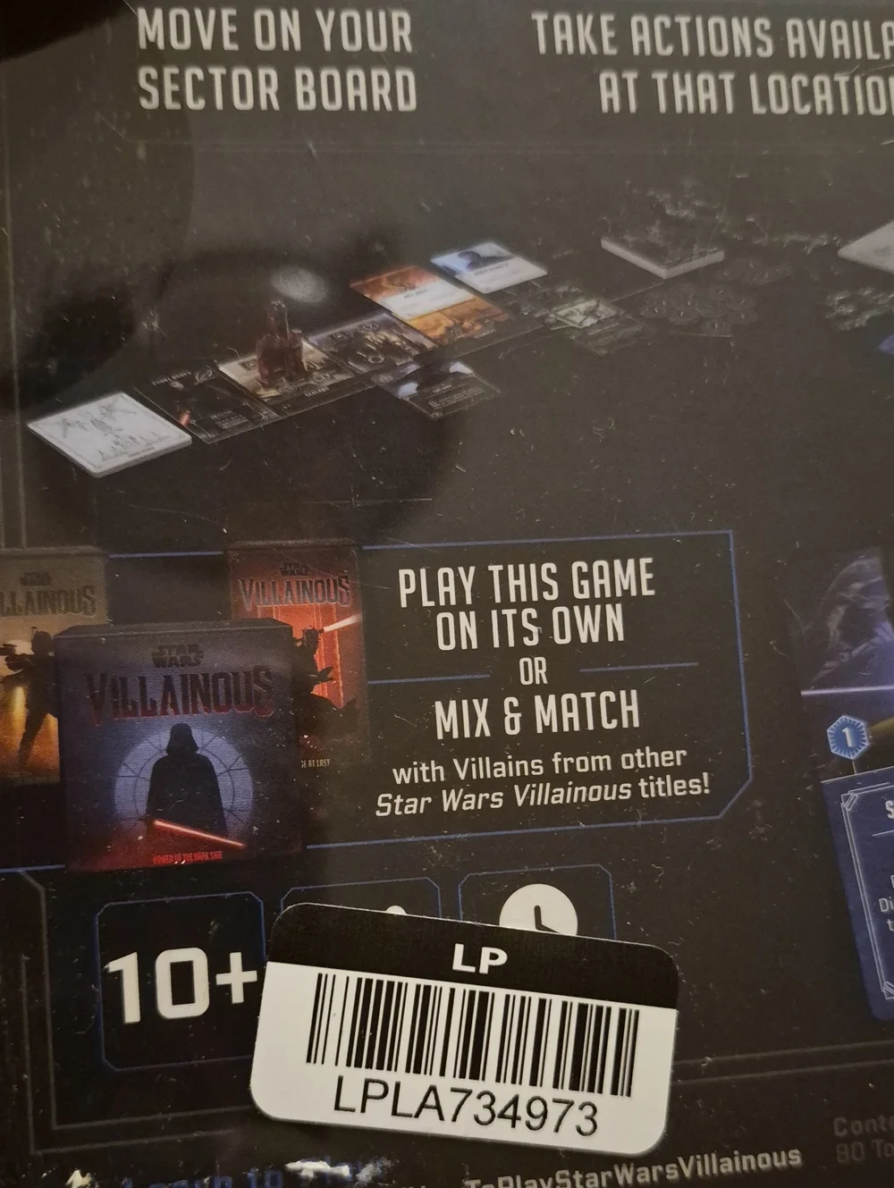 Star Wars Villainous: Cold Tactics Expansion - Black & Blue Age 10+